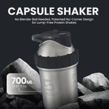 SHAKESPHERE design capsule sans boule assure un mélange homogène sans grumeaux.