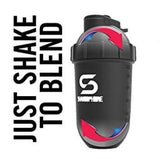SHAKESPHERE mélange sans lames, parfait pour smoothies et mélanges simples.