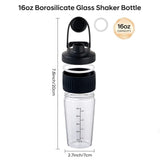 ShakeXpert bouchon étanche du shaker, zéro déversement pendant l’utilisation.