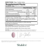 Shaklee MindWorks: étiquette bouteille avec ingrédients clés et bénéfices potentiels.