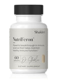 Shaklee NutriFeron: vue bouteille, gélules faciles à prendre pour soutenir votre routine quotidienne.