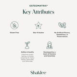 Shaklee OsteoMatrix comprimés enrobés faciles à avaler et pratiques