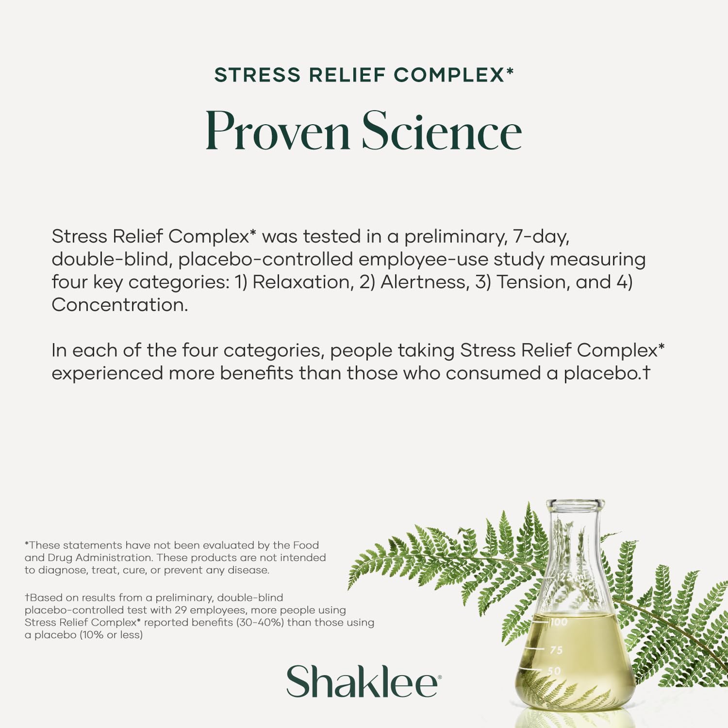 Shaklee Stress Relief Complex, rituel soir, peut aider à déconnecter après une longue journée.