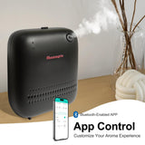 Application Bluetooth de Shammgria pour ajuster l’intensité et les minuteries.