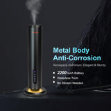 Diffuseur Shammgria avec panneau de commande et Bluetooth.