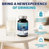 SHANDR tablettes hydrogène sans OGM et gluten, mode de vie actif.