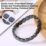 SHANGFEI bracelet hématite homme, design polyvalent pour tous les styles.
