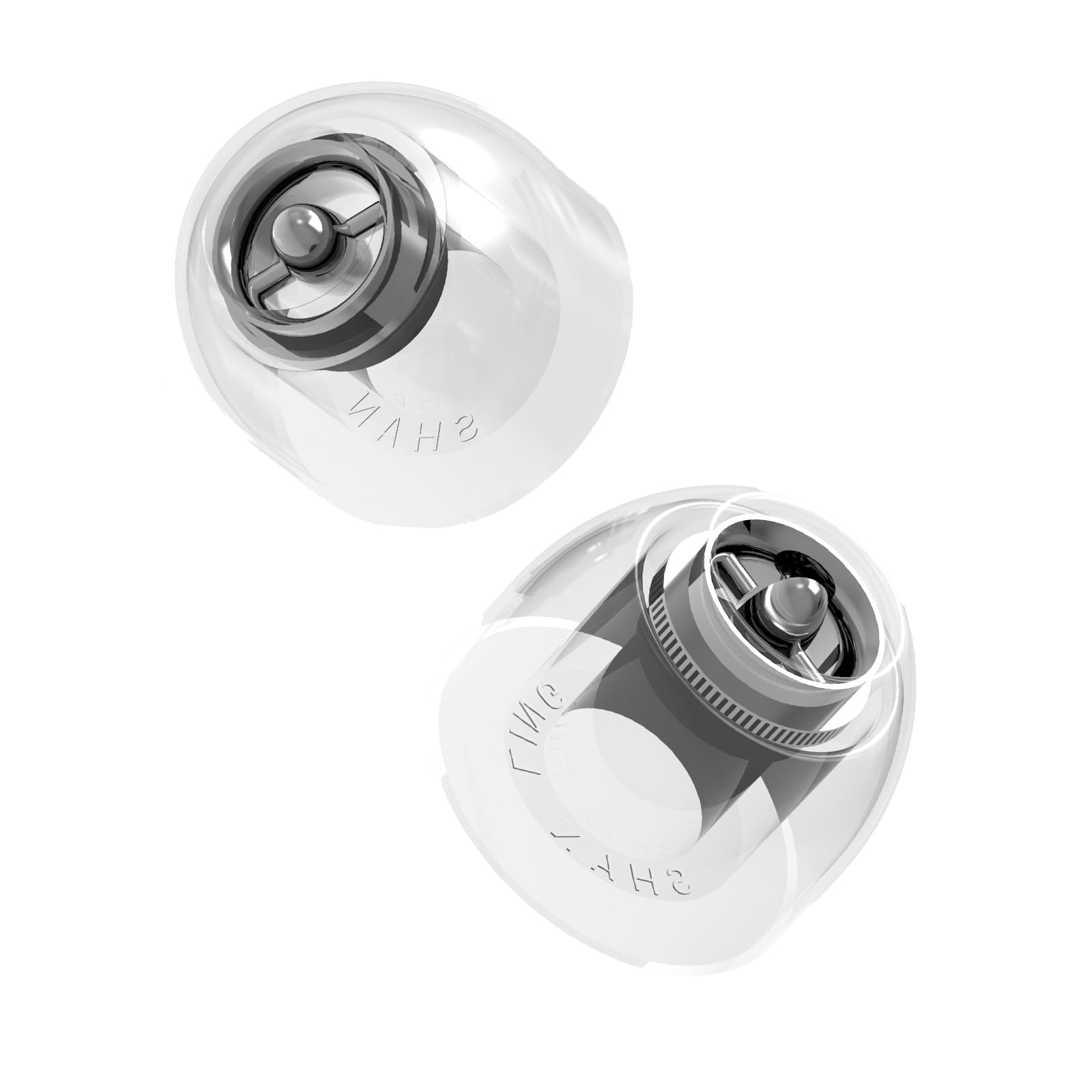 SHANLING SE100 embouts oreille en silicone médical transparents pour confort et isolation