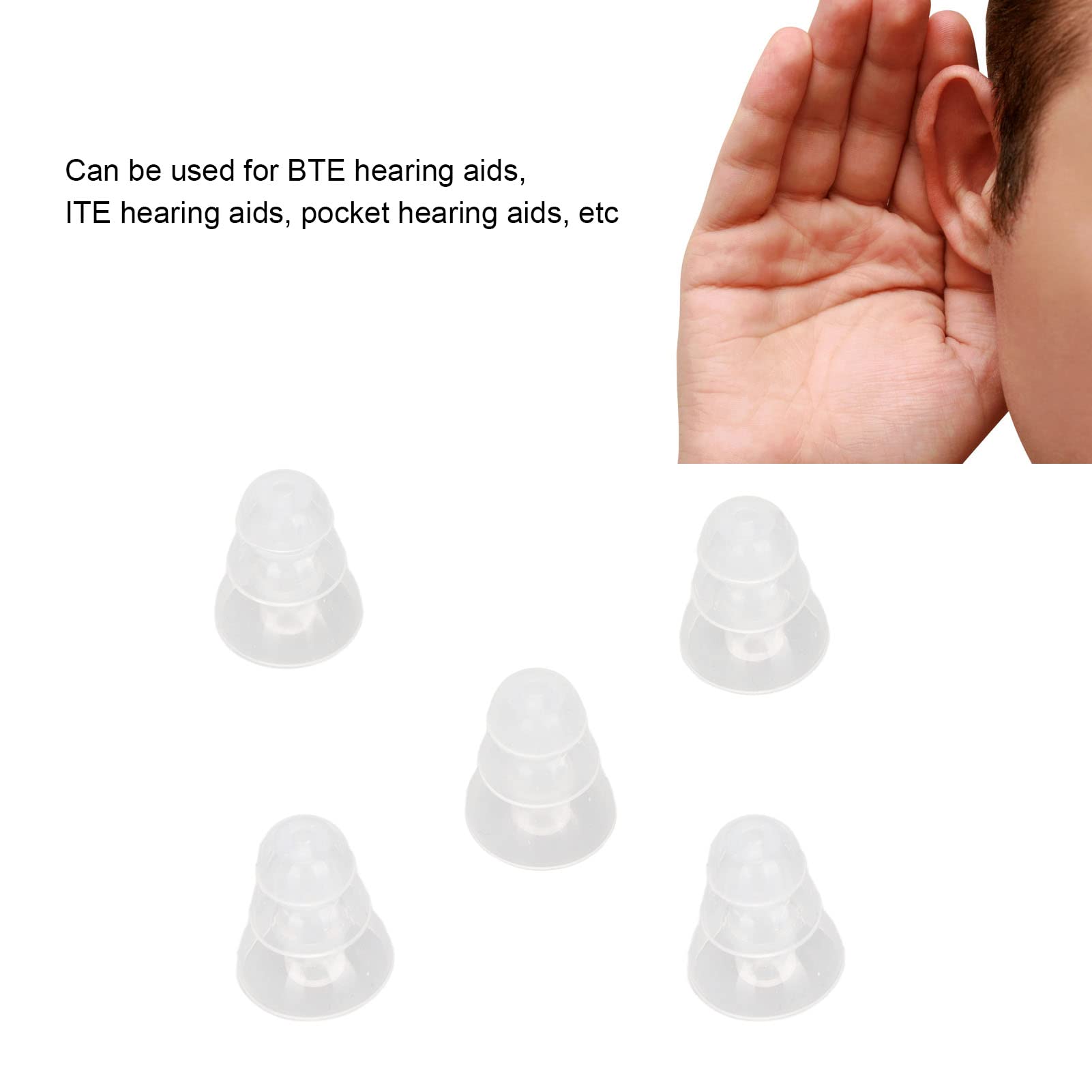 Shanrya embouts d oreille durables, faciles à nettoyer et réutilisables
