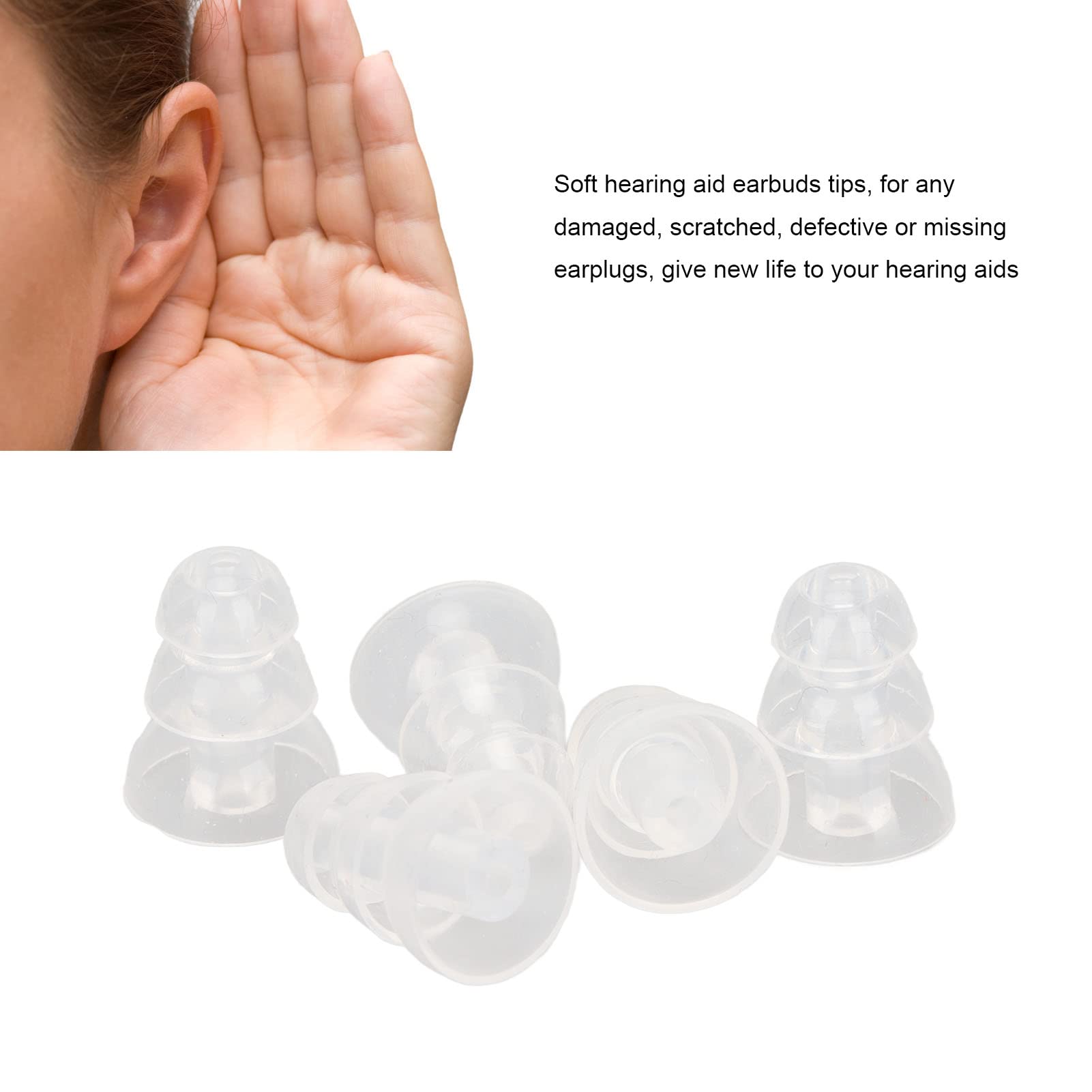 Shanrya embouts d oreille souples pour ajustement sûr et longue utilisation