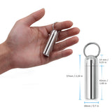 SHD étui-pilules portable, accès rapide en déplacement avec l’inox durable.