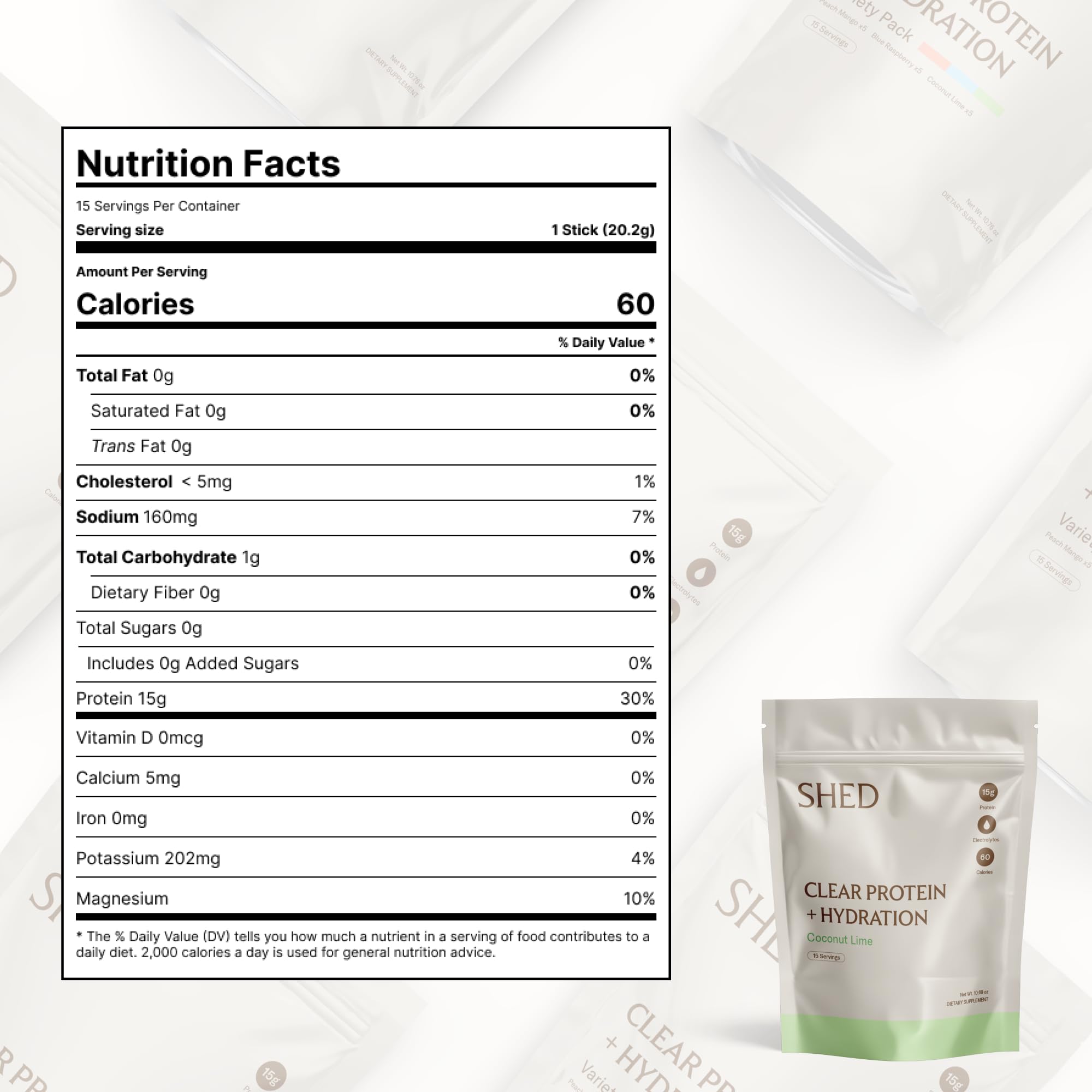 Shed Nutrition gourde sport pour rester hydraté pendant l'entraînement.