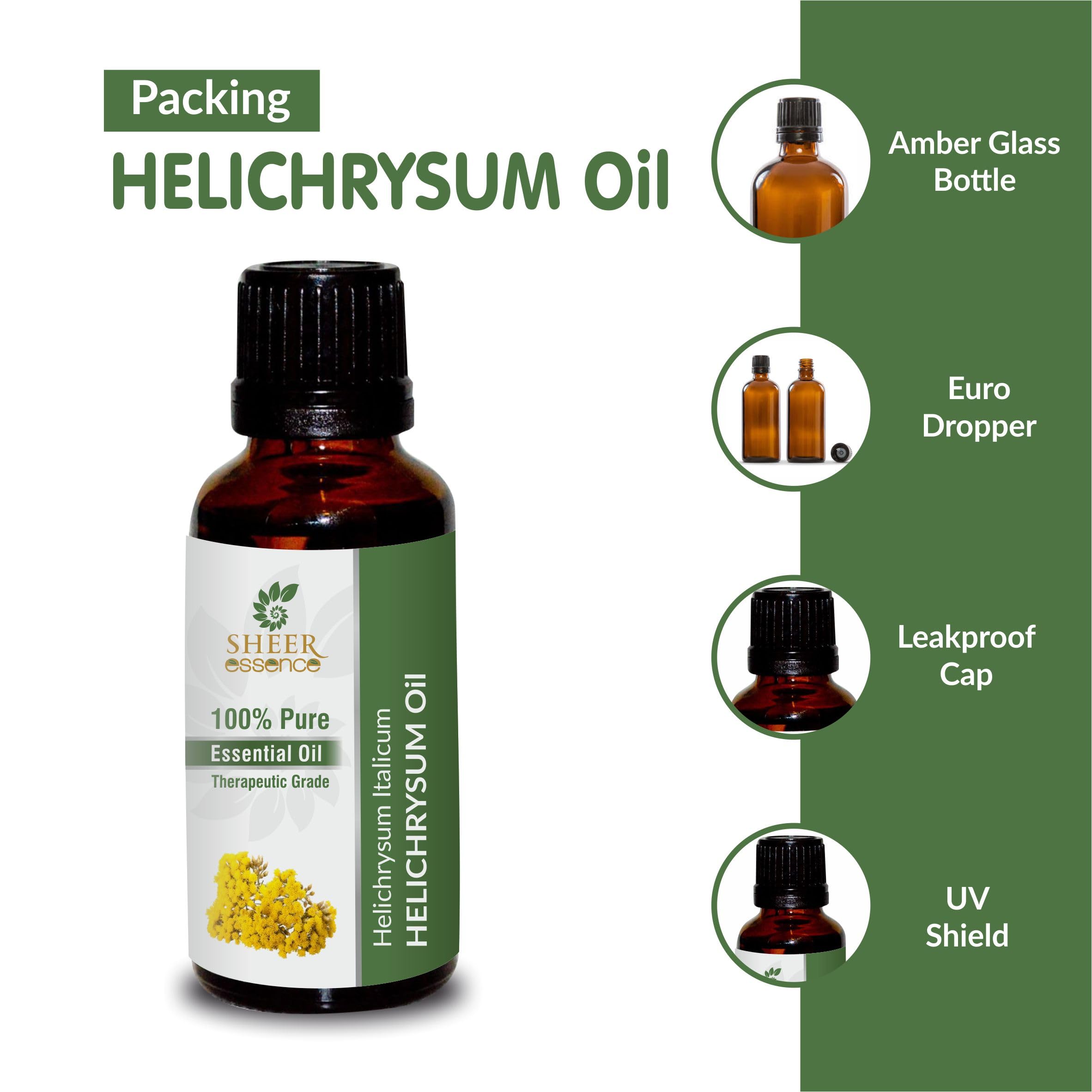 Diffuseur aromatique prêt à créer une ambiance apaisante avec Helichrysum.