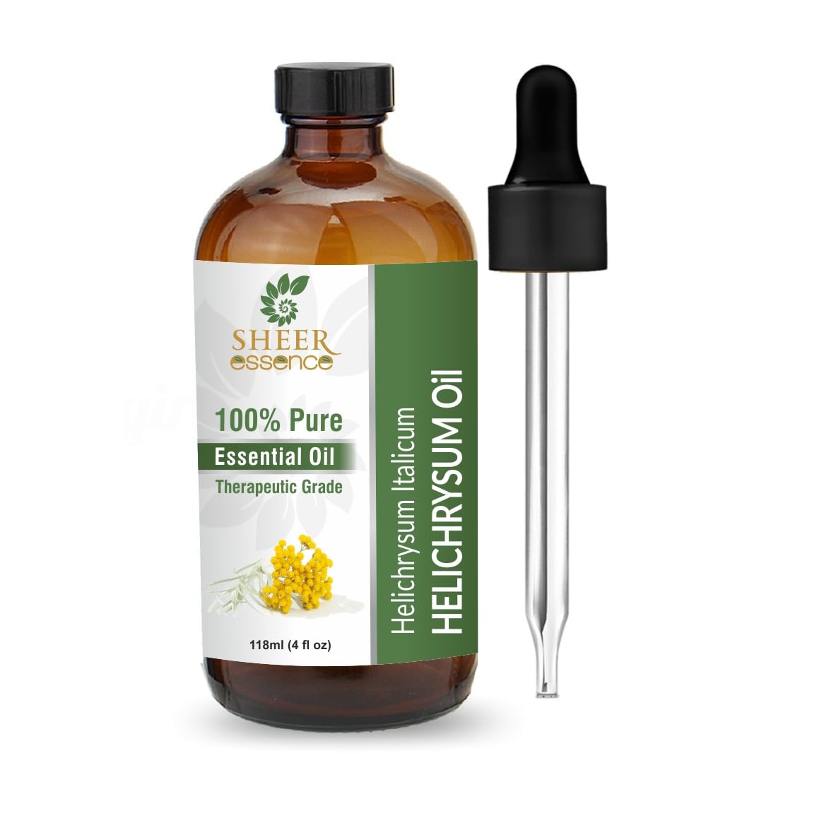 Utilisation polyvalente: massages et soins DIY avec Sheer Essence Helichrysum.
