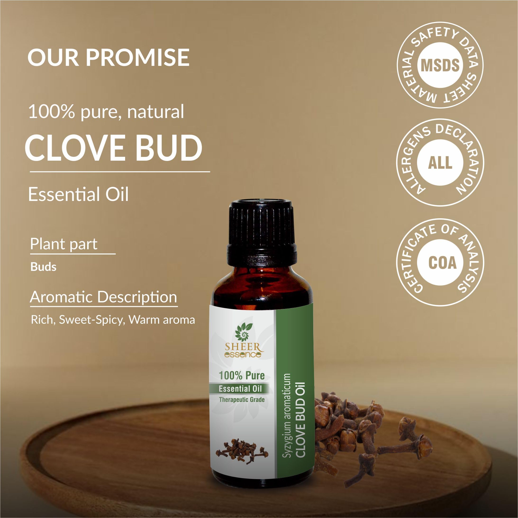 Bougie DIY parfumée avec l’huile Clou de Girofle Sheer Essence.
