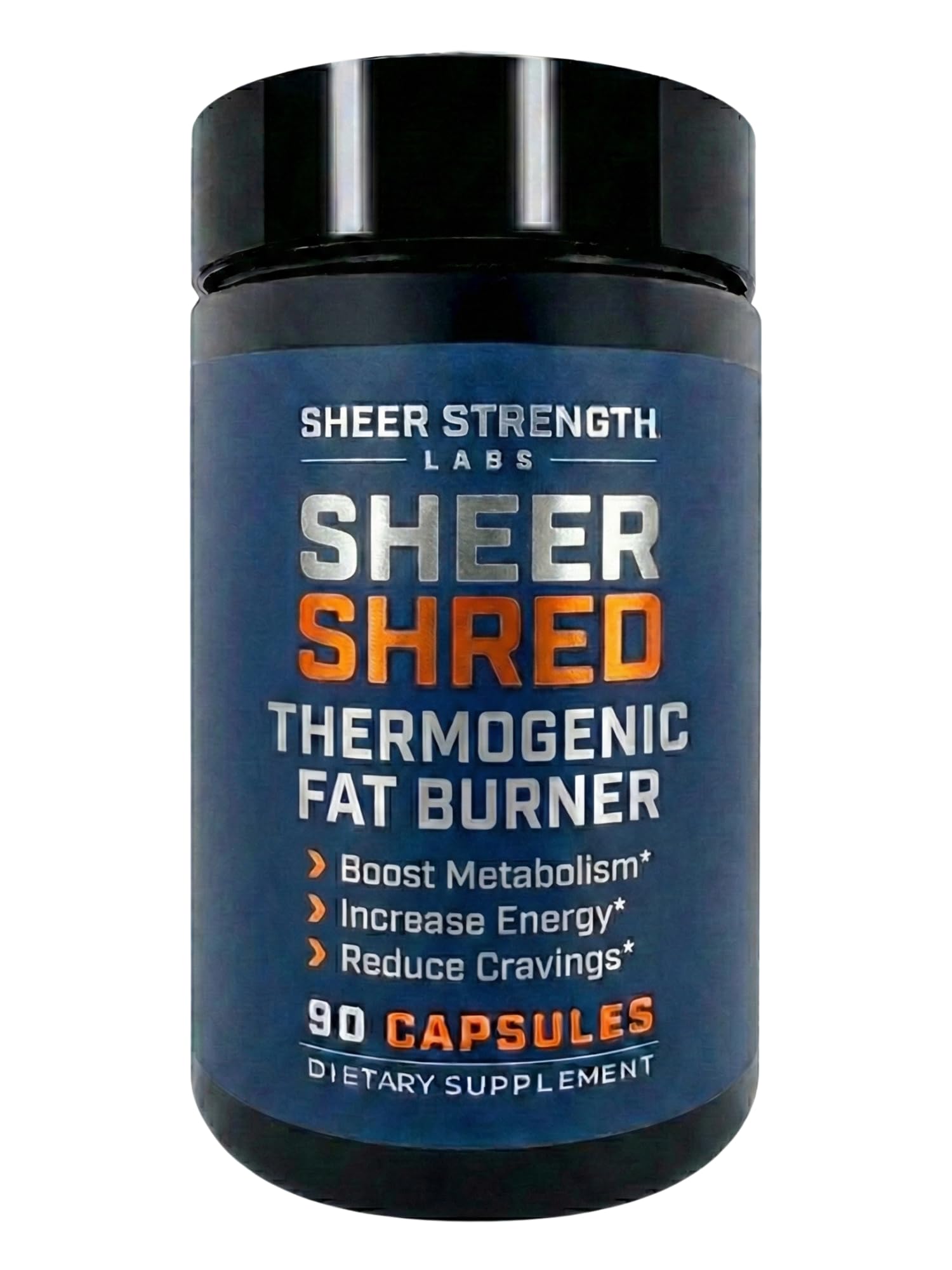 Capsules thermogéniques Sheer Strength Labs pour énergie soutenue pendant l'entraînement.