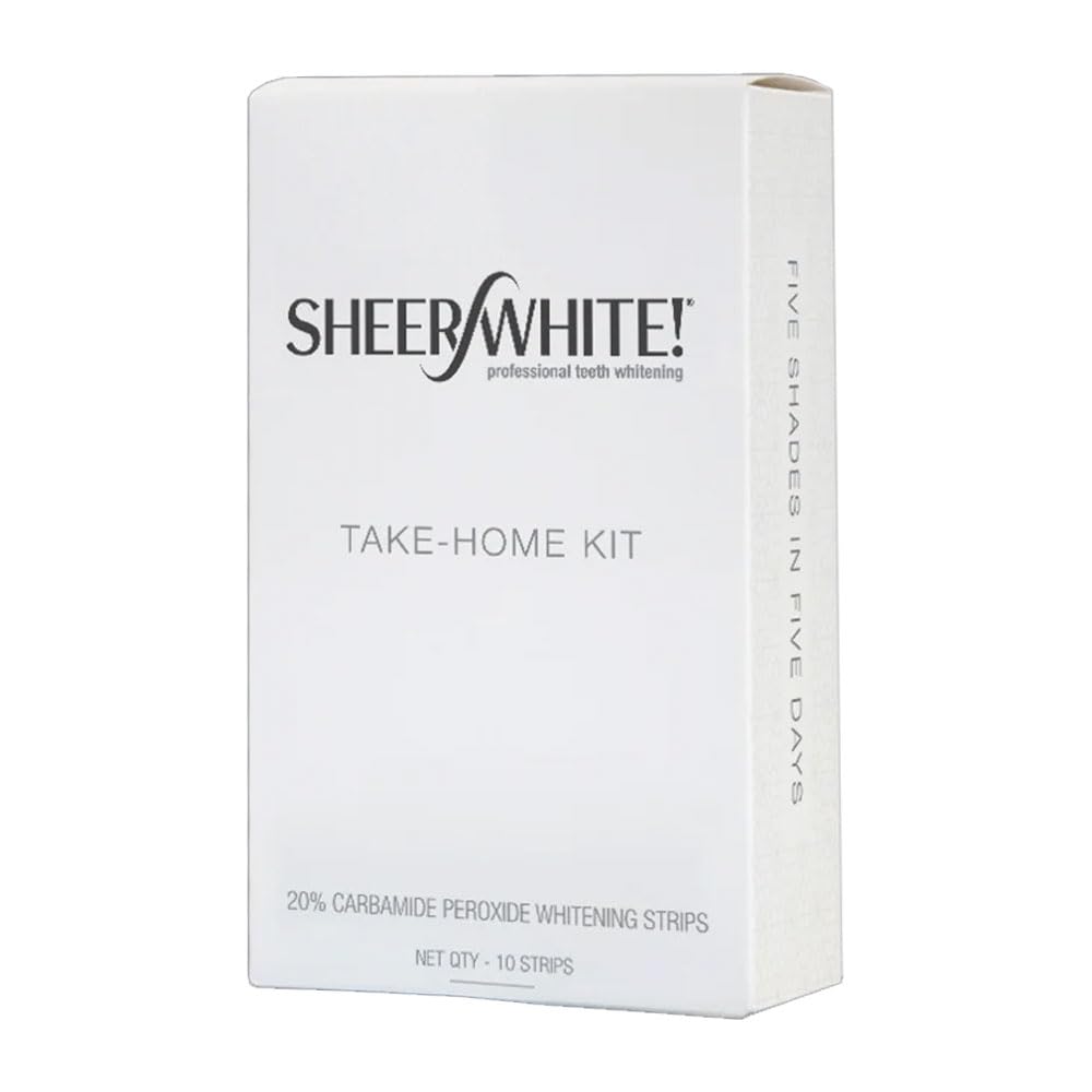 Sheer White ! – emballage du kit, blanchiment discret et rapide.