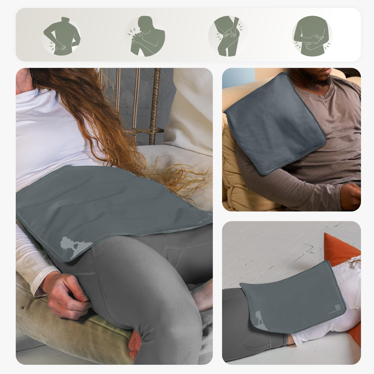 Côté nylon ultra-froid pour refroidissement rapide avec Sherpa Therapy