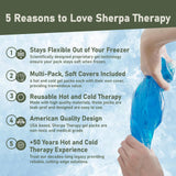 SHERPA THERAPY compresse gel dos pour soulagement après une longue journée