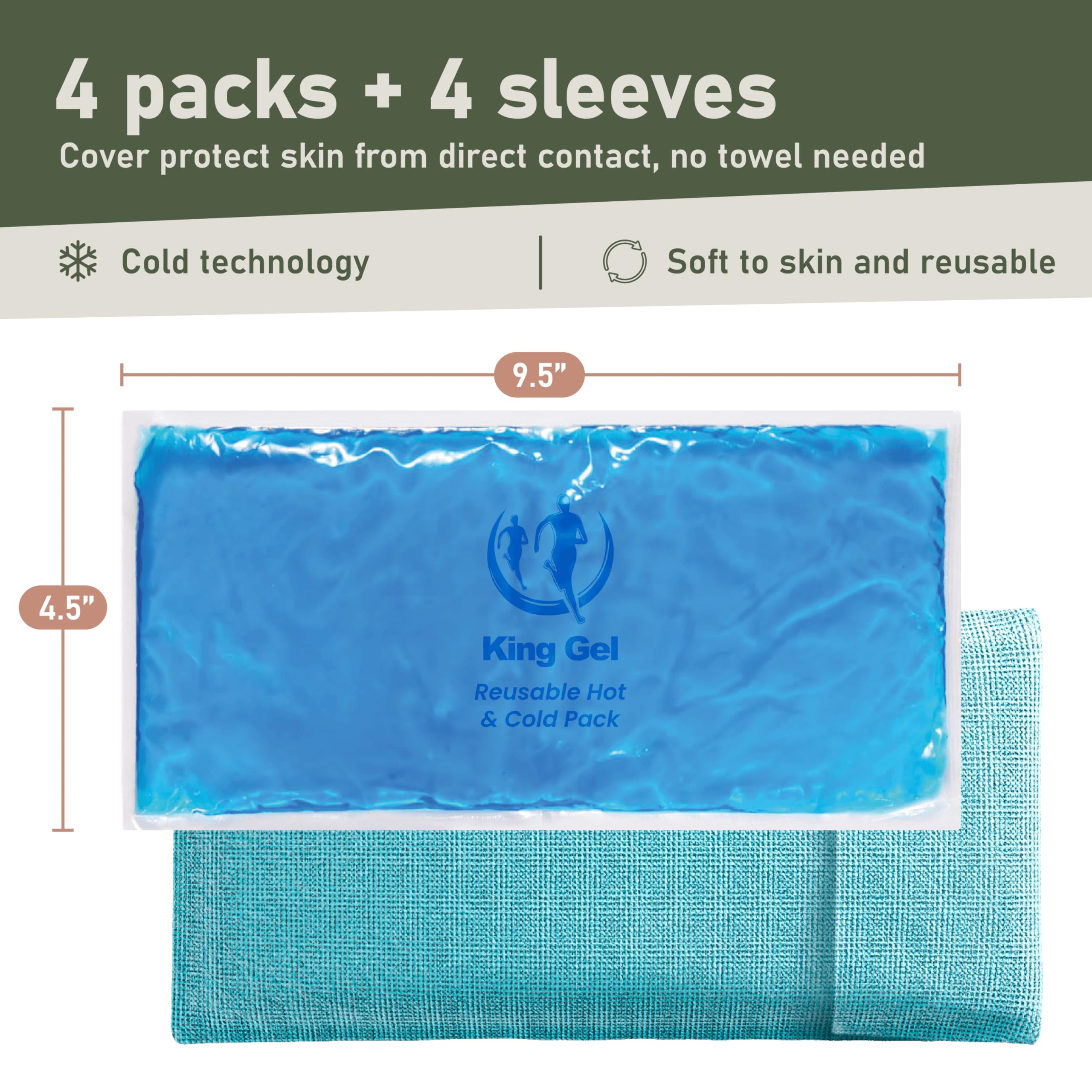 SHERPA THERAPY compresse gel poignet pour confort et récupération