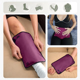 Sherpa Therapy face double en nylon et plush pour thérapie froide et douce.