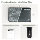 Sherpa Therapy Pack Gel - usage à la maison ou en déplacement, léger et portable.