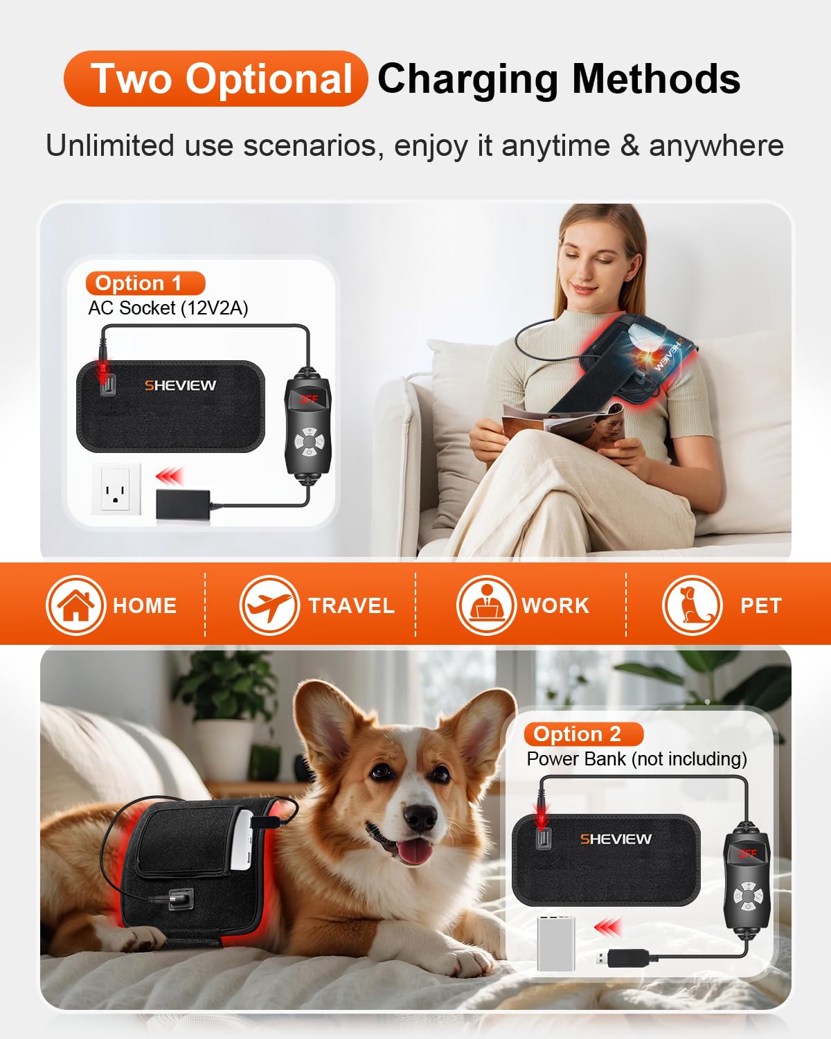SHEVIEW mode combiné 660-850 pour une couverture thermique élargie.