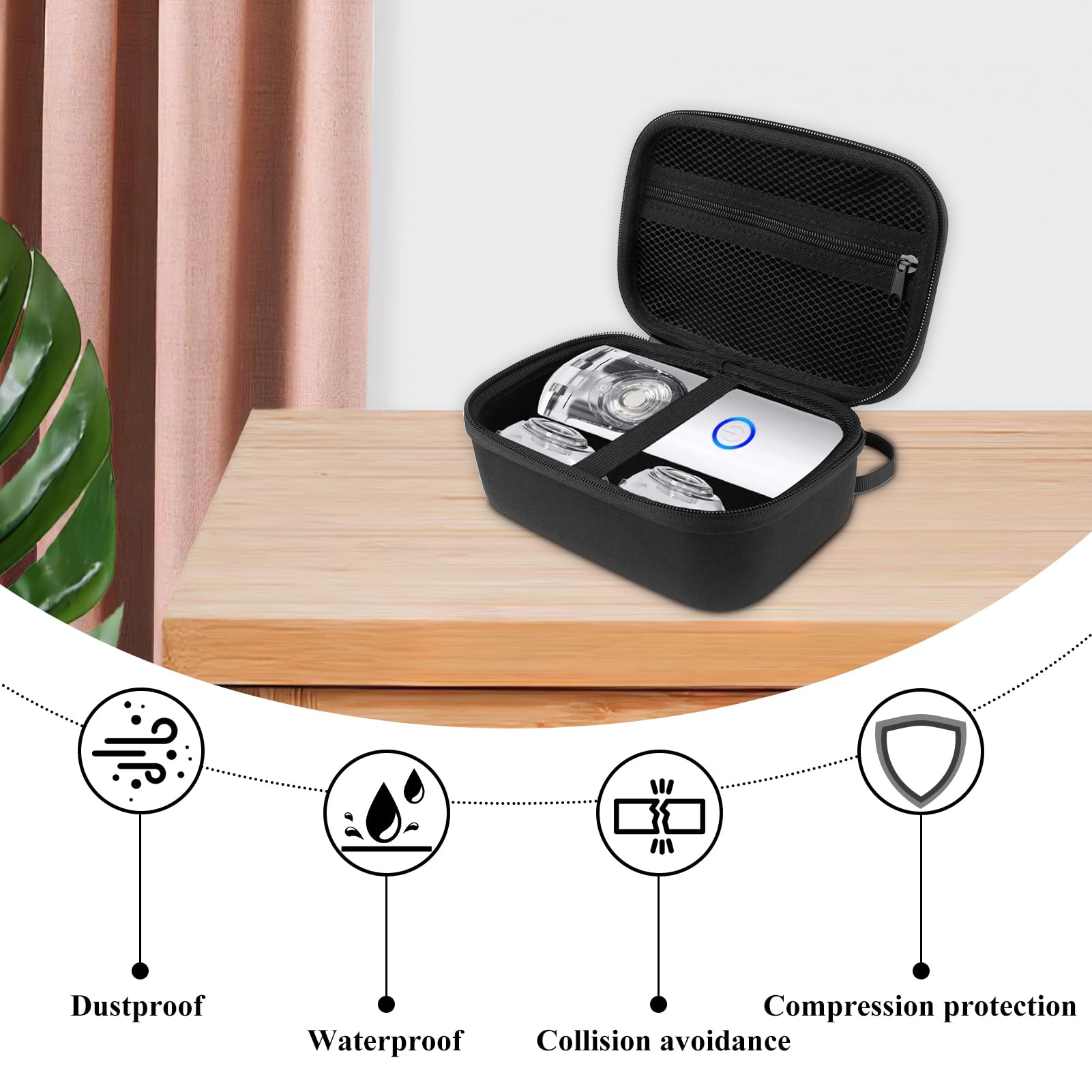 SHFGYG compagnon de voyage: étui pratique pour inhalateur.