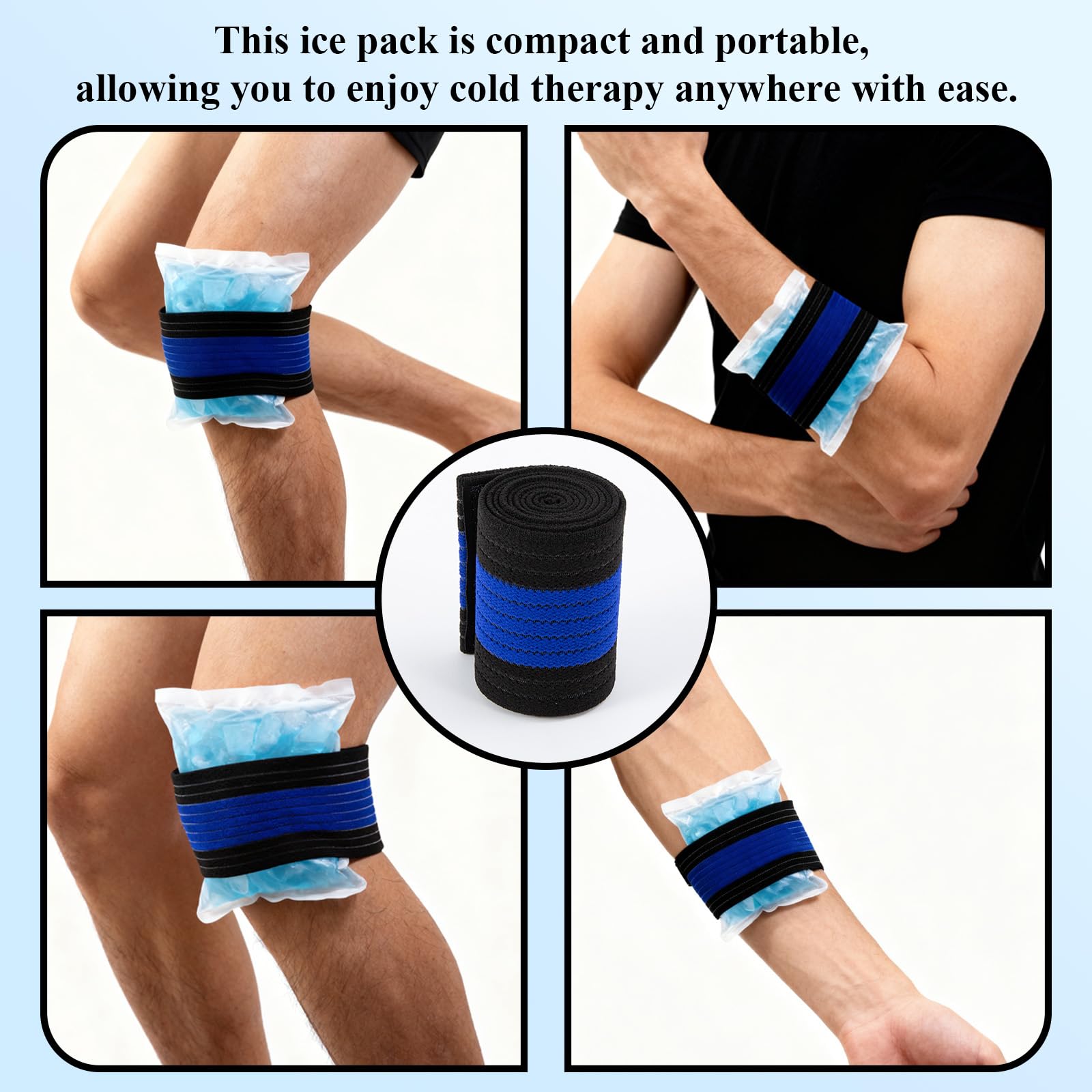 SHFGYG Design ultra-portable, sangle glace prête pour le voyage.