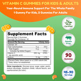 Gommes SHIFAA NUTRITION vitamine C avec enfants, plaisir et facilité d’administration.