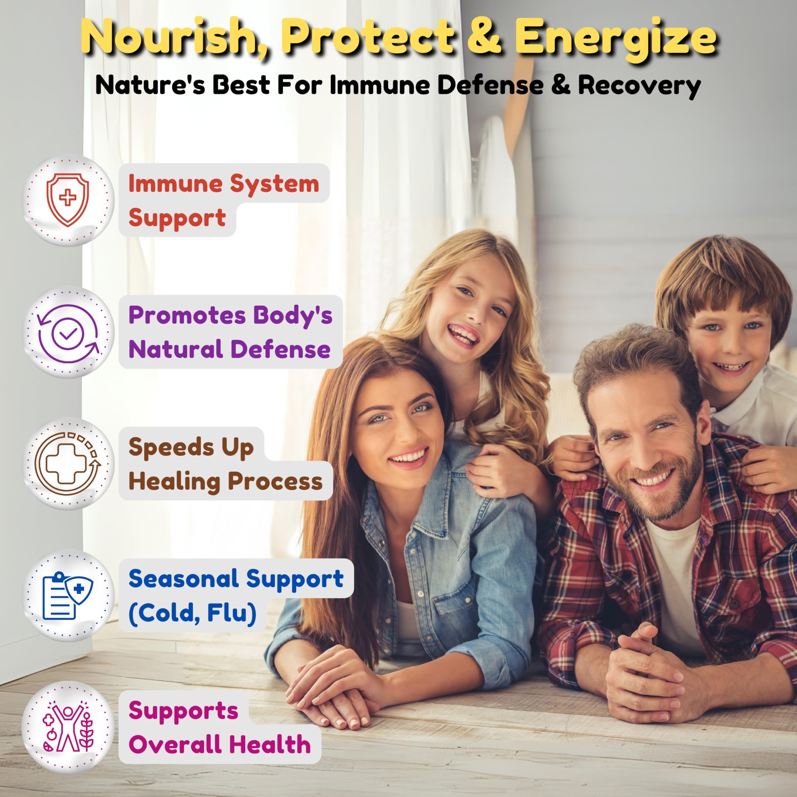 Gommes SHIFAA NUTRITION vitamine C – texture douce idéale pour enfants et adultes.