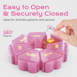 SHIJOINYU Sans BPA, plastique sûr pour le stockage des suppléments.