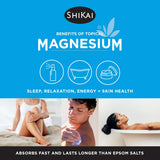 ShiKai Magnesium Body Ease Spray appliqué sur les muscles après effort