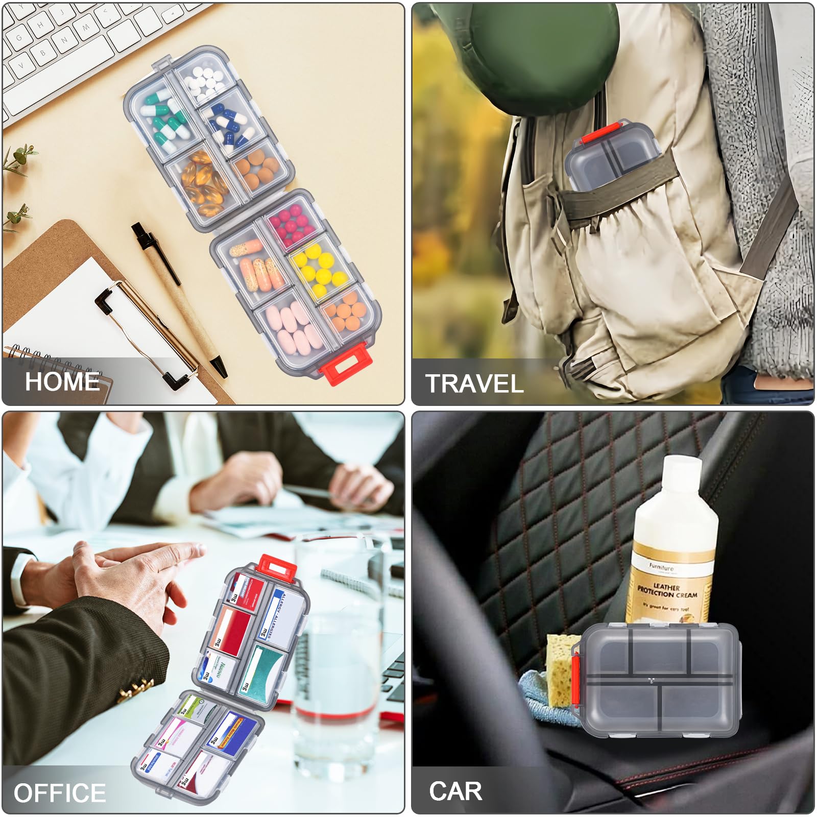 Shiritany format compact, poche ou sac a main pratique.