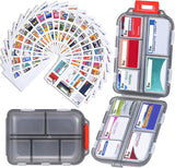 Shiritany organiseur pilules voyage, 10 compartiments, pratique en deplacement.