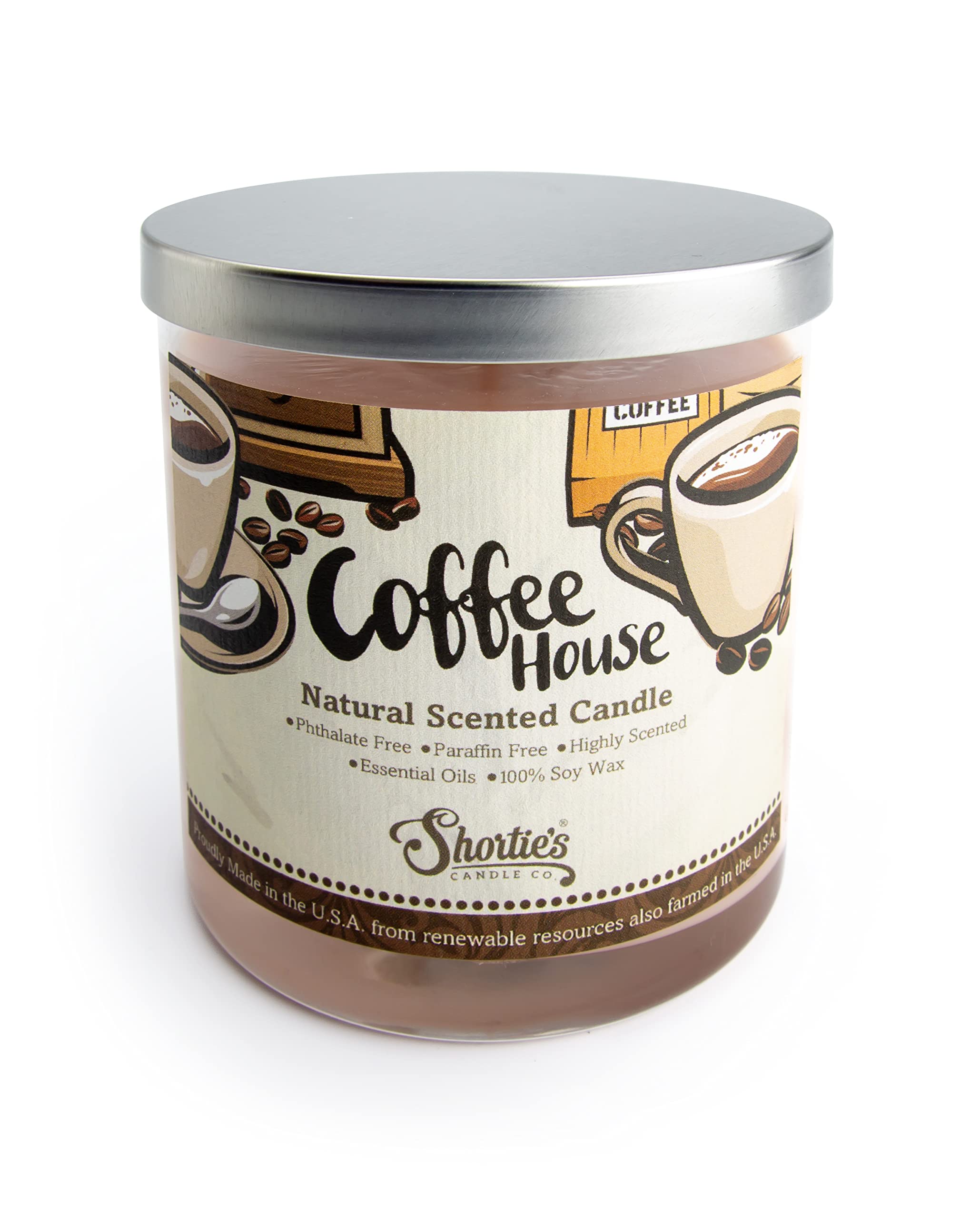 Boîte et emballage écologiques Shortie's Coffee House, respectueux de l'environnement.