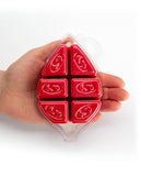 Shortie's True Rose : cubes de cire rose, parfum naturel et non toxique.