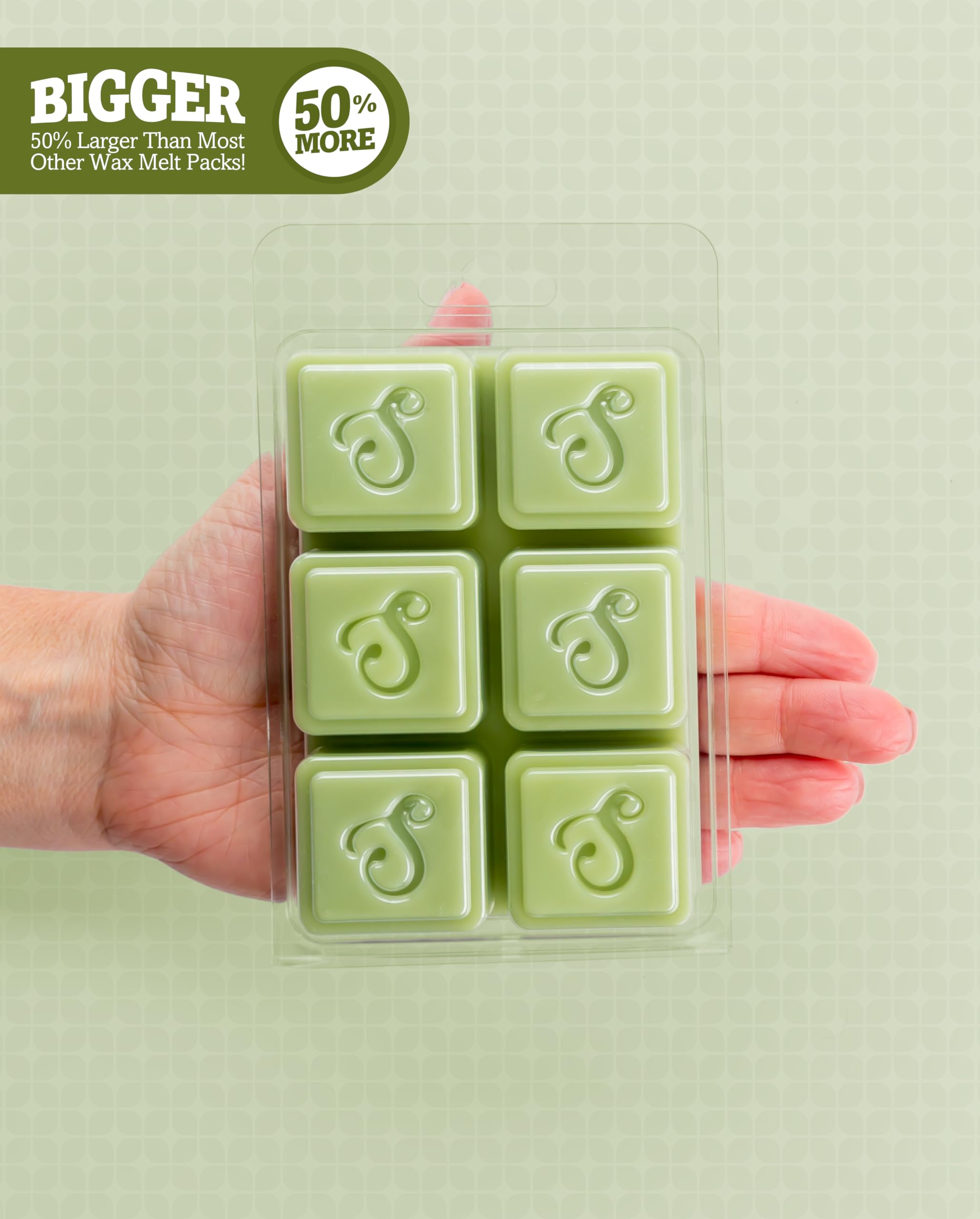 Shortie's Tahoe Pine: cubes de cire avec parfum frais et durable.
