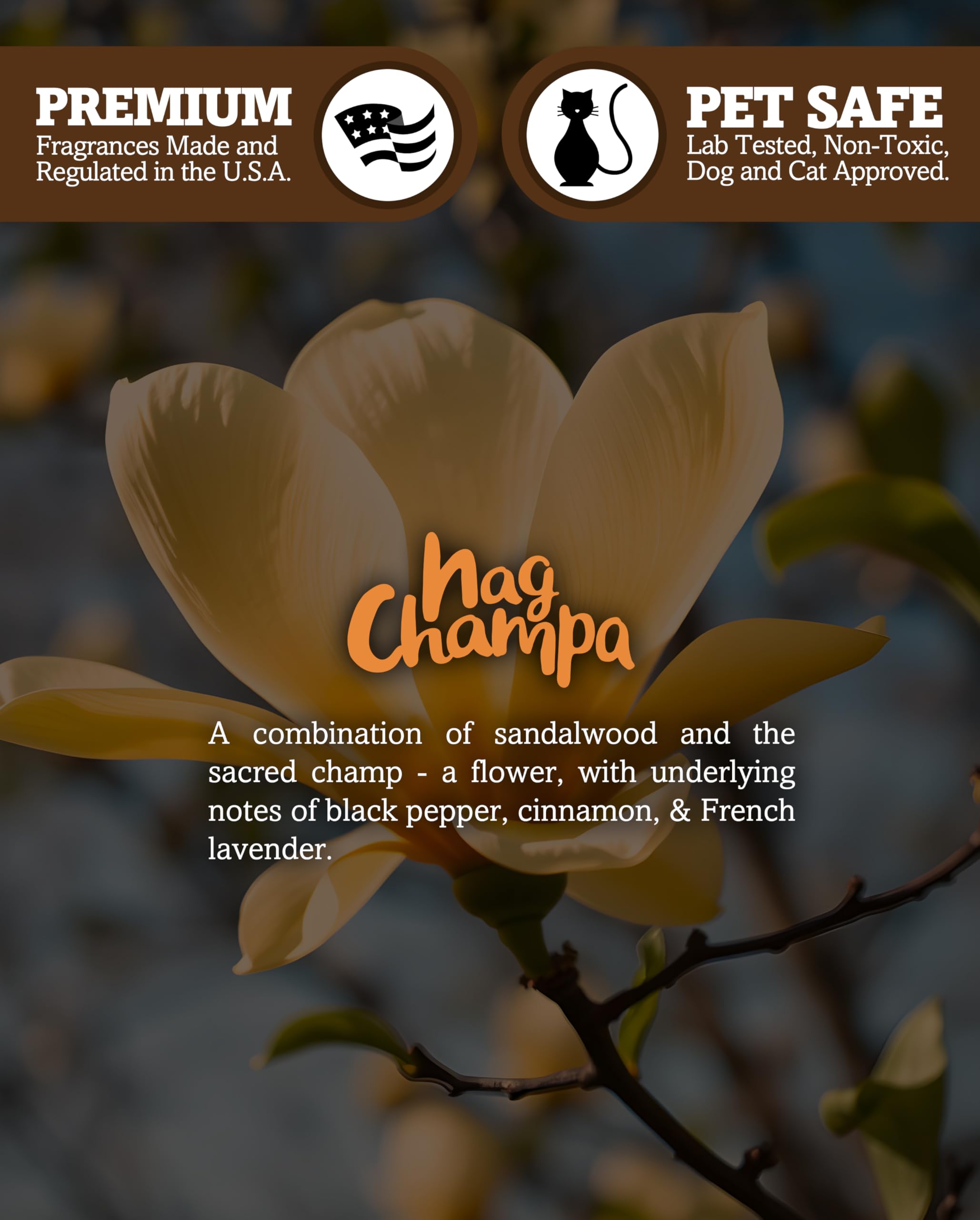 Ambiance Nag Champa relaxante pour maison et bureau