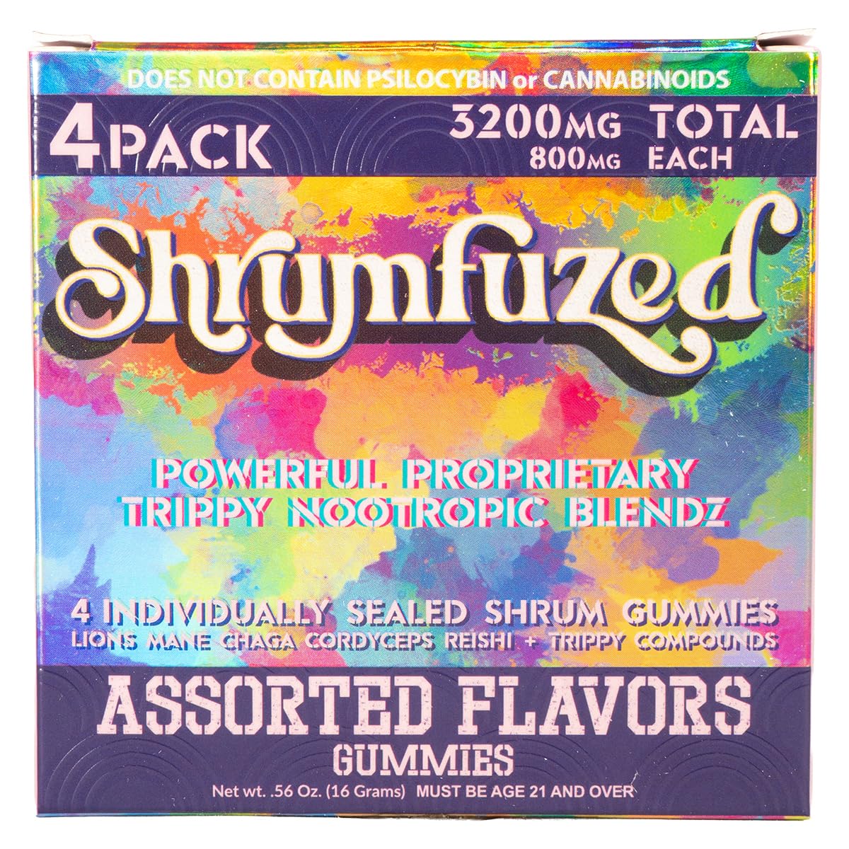 Shrumfuzed: gommes-concentration, soutien potentiel à l’attention et à la mémoire.