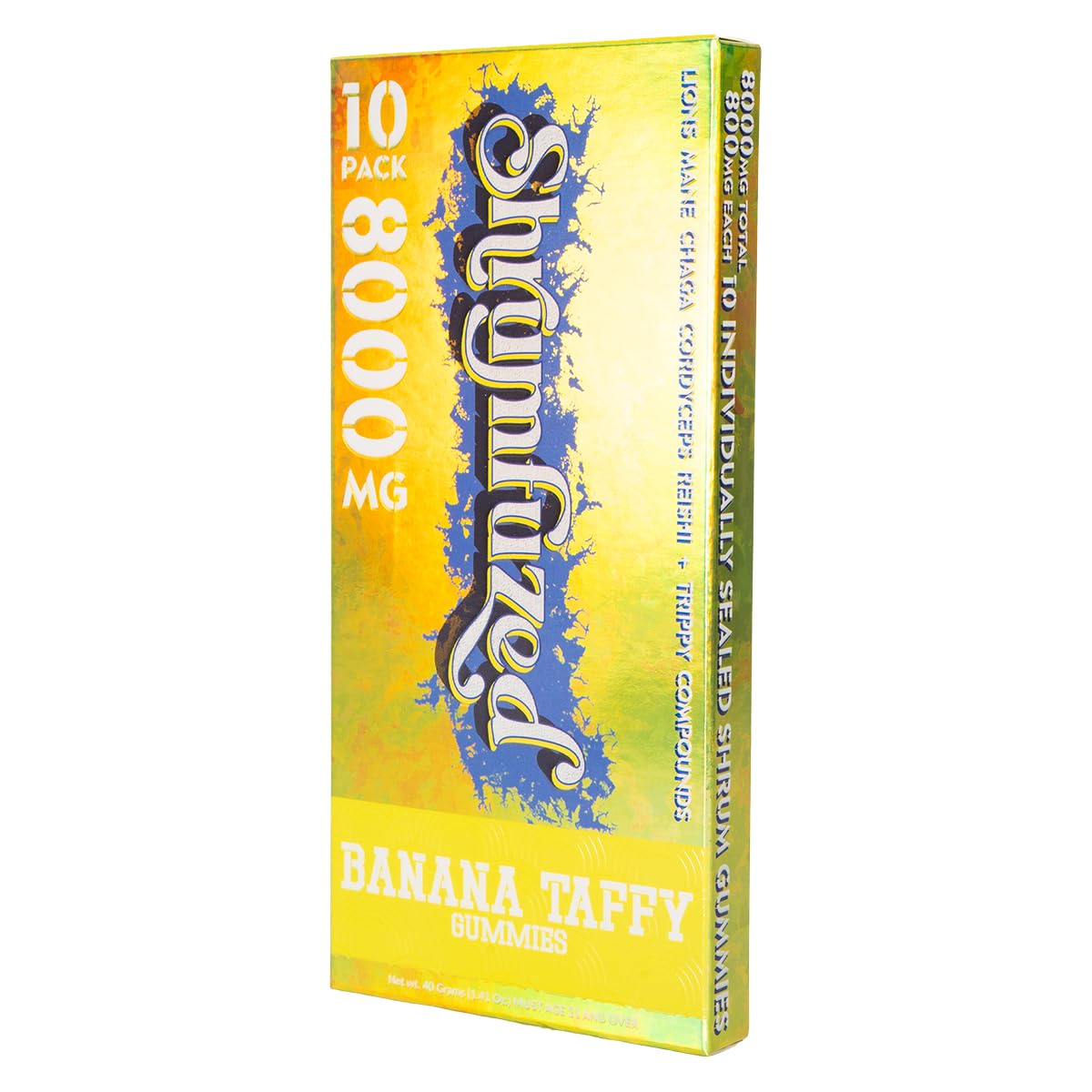 Shrumfuzed Nootropique bonbon – cordyceps, énergie naturelle et concentration