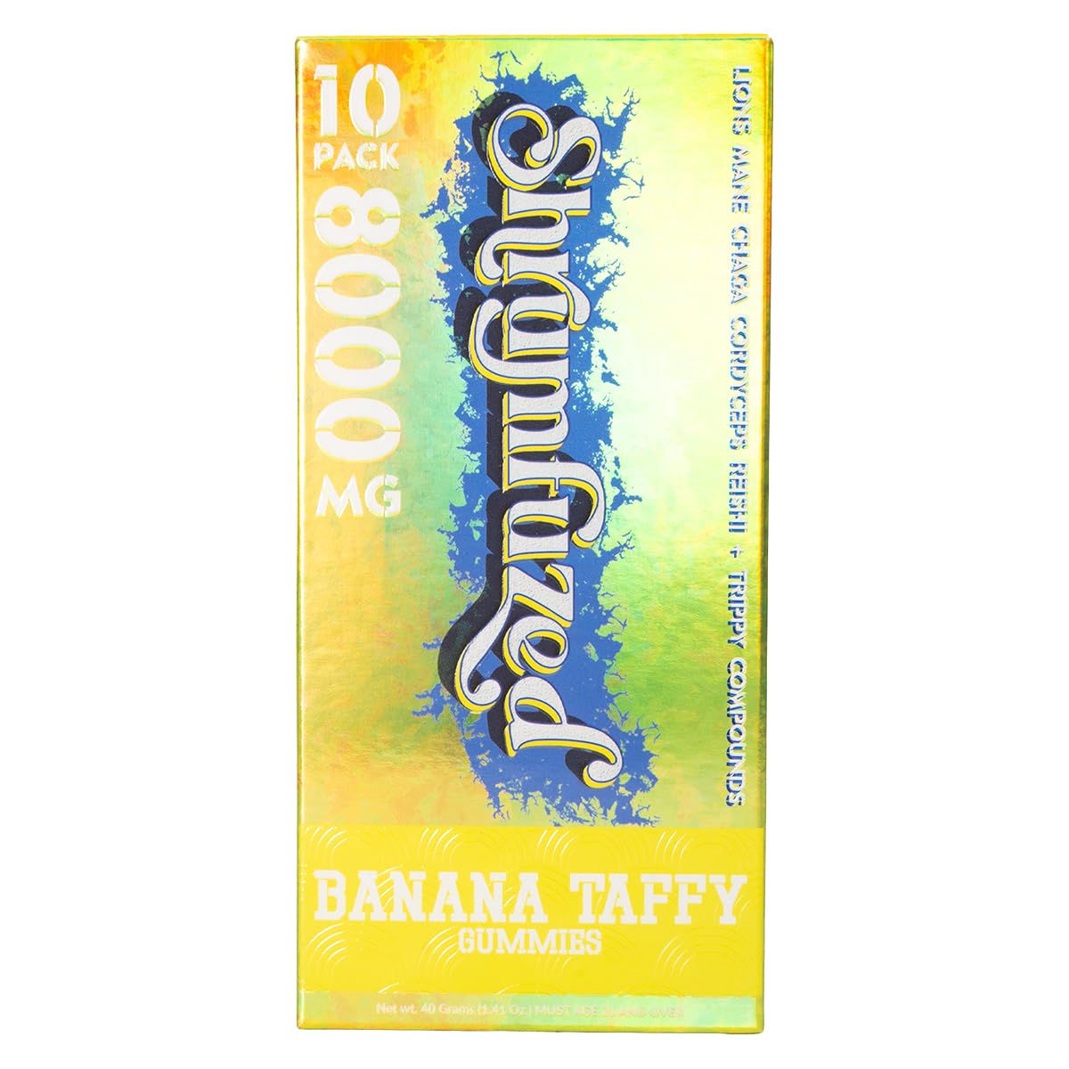 Shrumfuzed Nootropique bonbon – crinière de lion, soutien potentiel de concentration