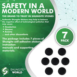 Autocollants Shungite World pour tablette : ambiance plus calme au quotidien.