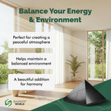 Décoration zen avec Shungite World pour une ambiance apaisante.