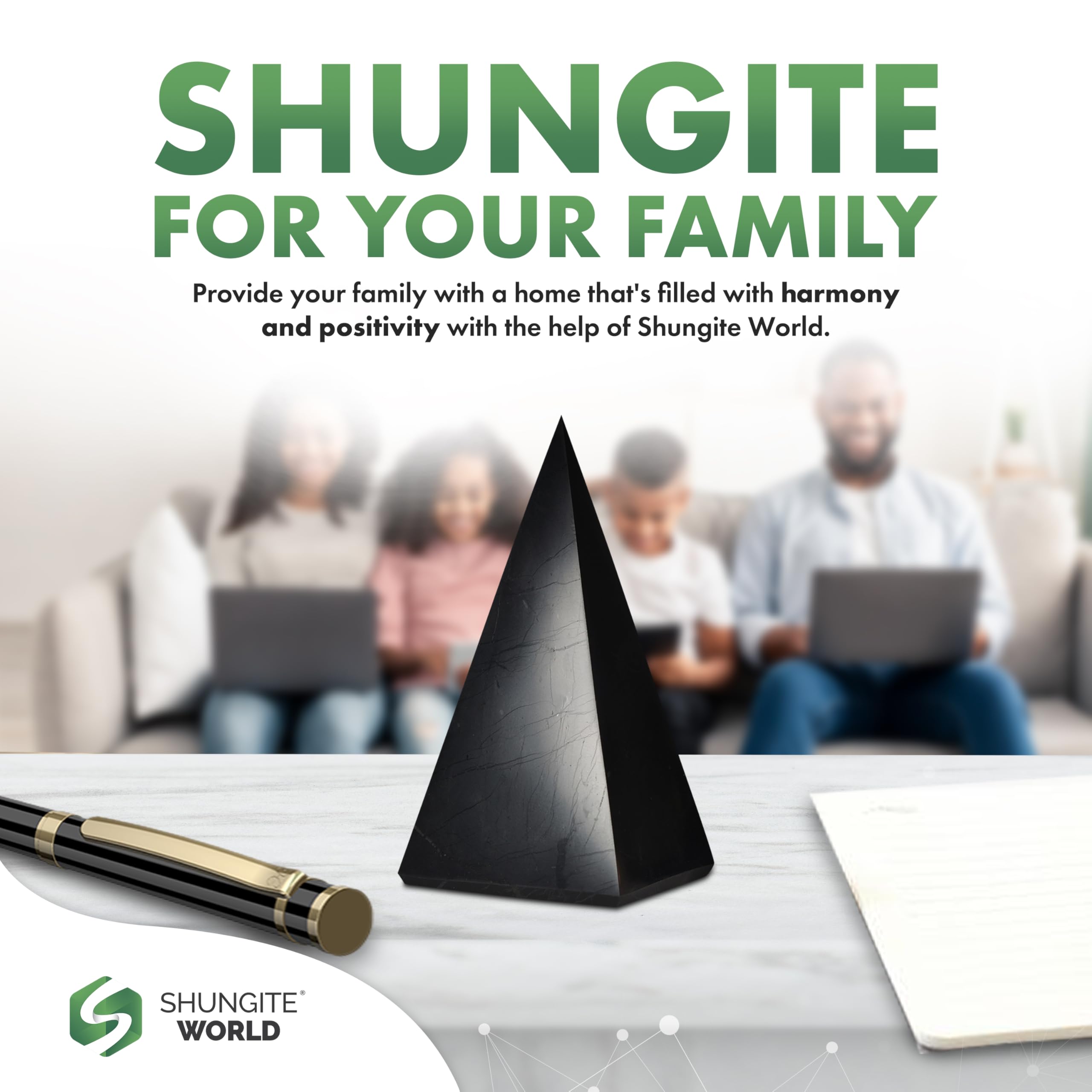 Shungite World méditation Reiki zen : favorise concentration et calme intérieur.