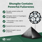 Pierre naturelle Shungite World pour un rituel quotidien relaxant.