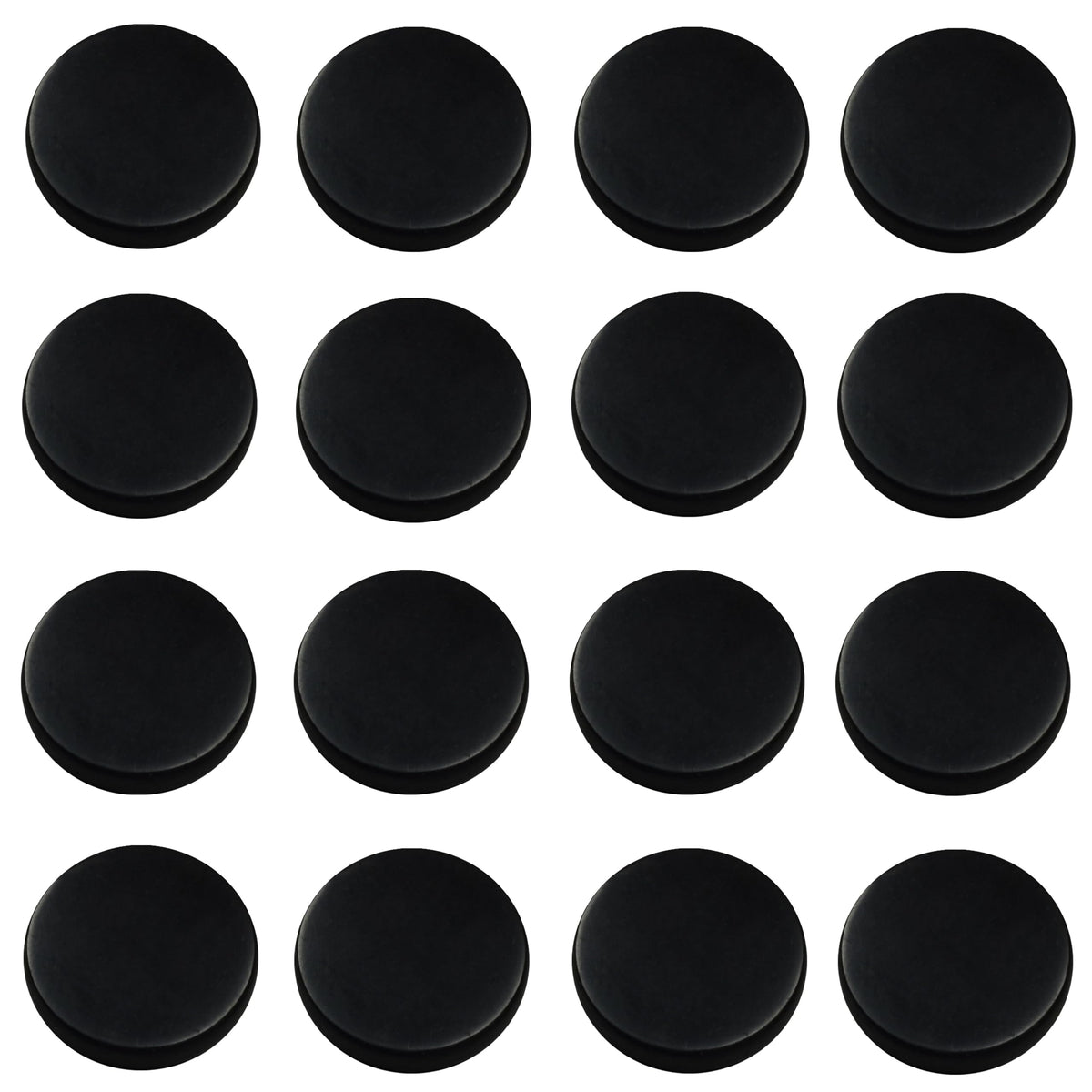 Autocollants Shungite World 40 mm ensemble, protection discrète pour les appareils.