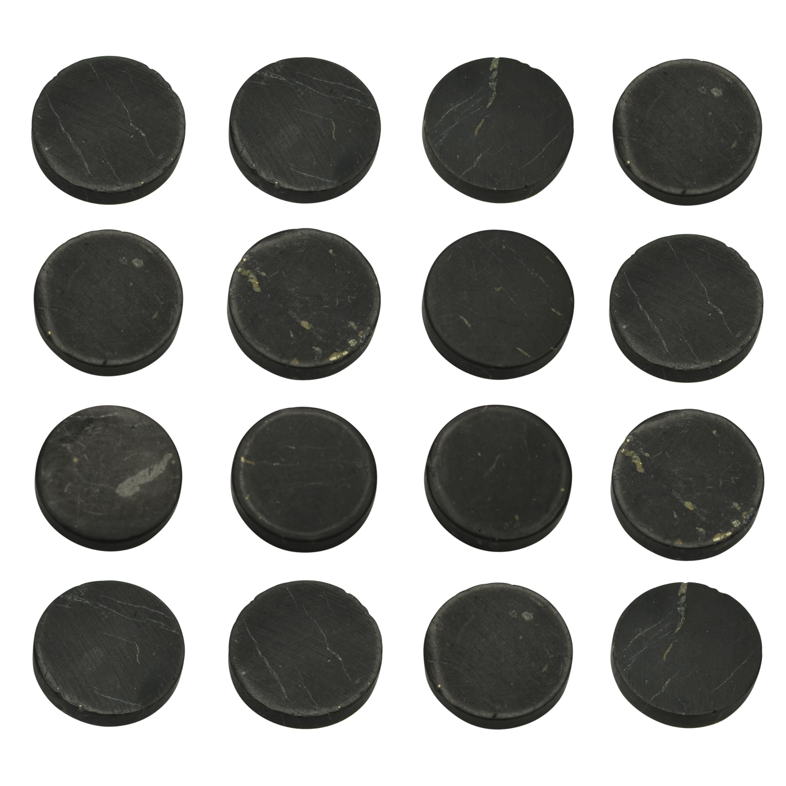 Autocollant Shungite World 50mm sur telephone pour stabilite et concentration.