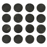 Autocollant Shungite World 50mm sur telephone pour stabilite et concentration.