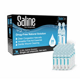 Shusher Care Ampoules Saline – lavage nasal doux pour toute la famille.